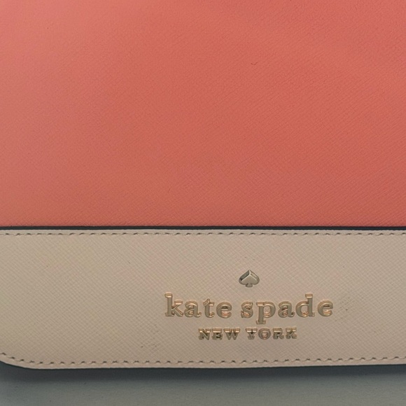 Kate Spade Orange and Cream Crossbody Bag - Picture 12 of 12